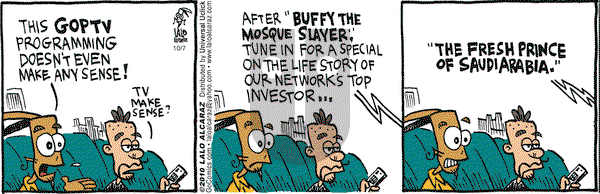 La Cucaracha on Thursday October 7, 2010 Comic Strip