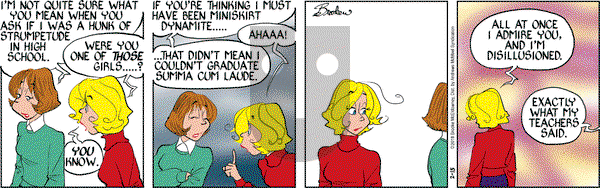 9 Chickweed Lane on Thursday February 15, 2018 Comic Strip