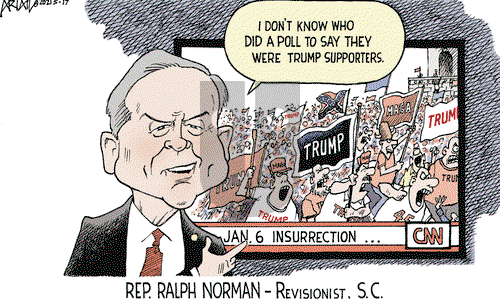 Robert Ariail on Monday May 17, 2021 Comic Strip