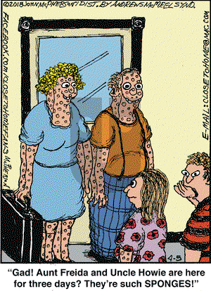Close to Home on Thursday April 5, 2018 Comic Strip