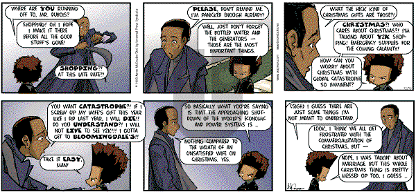 The Boondocks on Sunday July 22, 2007 Comic Strip