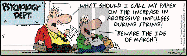 Frank and Ernest on Monday November 17, 2014 Comic Strip
