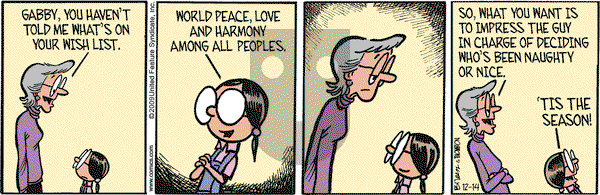 Grand Avenue on Monday December 14, 2009 Comic Strip