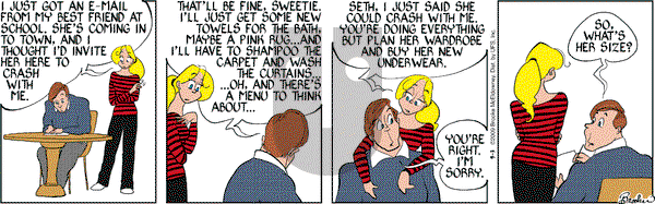 9 Chickweed Lane on Thursday September 3, 2009 Comic Strip