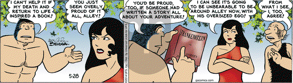Alley Oop on Wednesday May 28, 2014 Comic Strip