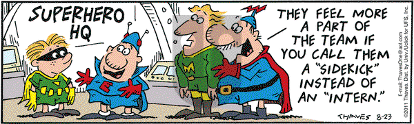 Frank and Ernest on Tuesday August 23, 2011 Comic Strip