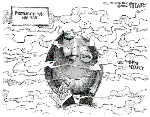 Matt Davies on Wednesday October 30, 2002 Comic Strip