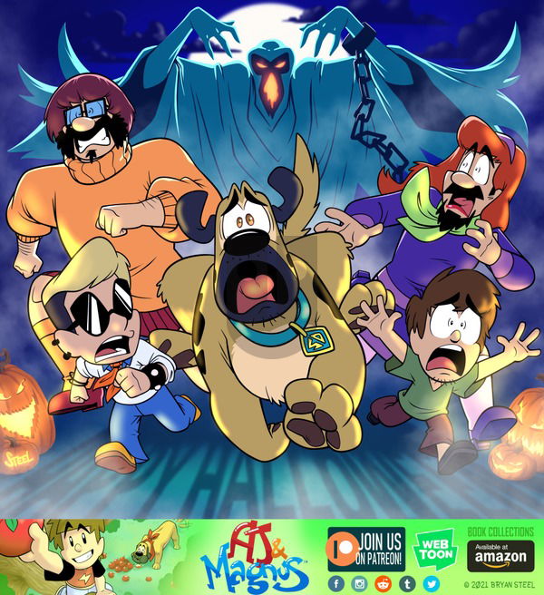 AJ and Magnus on Sunday October 31, 2021 Comic Strip