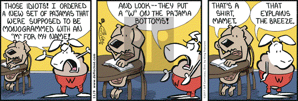 DeFlocked on Thursday November 9, 2017 Comic Strip