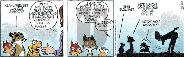 Over the Hedge on Tuesday August 13, 2019 Comic Strip