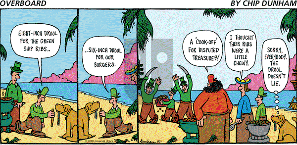 Overboard on Sunday August 21, 2011 Comic Strip