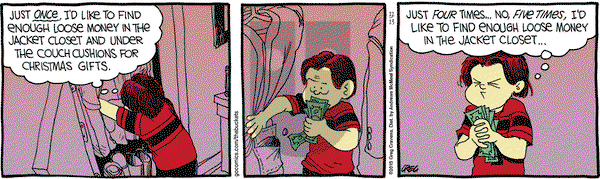 The Buckets on Friday December 13, 2019 Comic Strip
