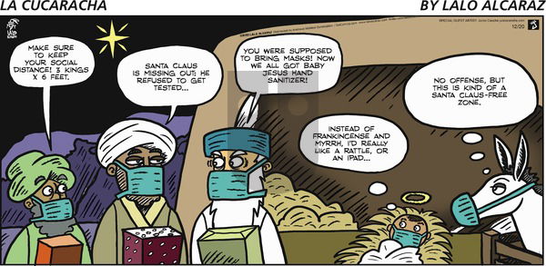 La Cucaracha on Sunday December 20, 2020 Comic Strip