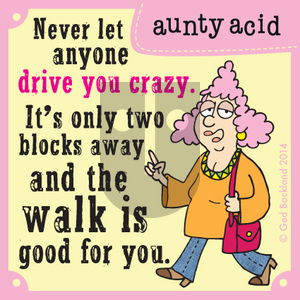 Aunty Acid on Sunday October 19, 2014 Comic Strip