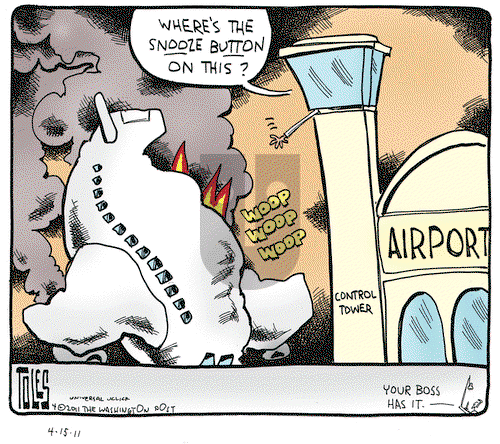Tom Toles on Friday April 15, 2011 Comic Strip