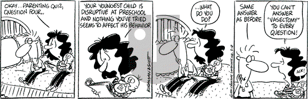Baby Blues on Saturday May 18, 1991 Comic Strip