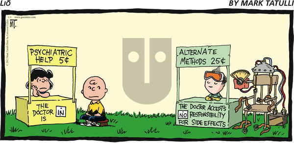 Lio on Sunday August 19, 2012 Comic Strip