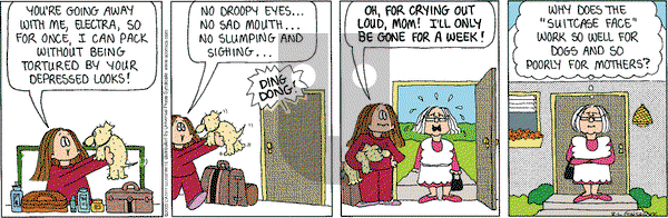 Cathy Classics on Wednesday August 6, 2003 Comic Strip