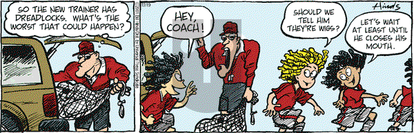 Cleats on Wednesday December 19, 2001 Comic Strip