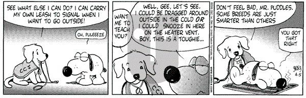 Luann on Wednesday April 5, 2000 Comic Strip