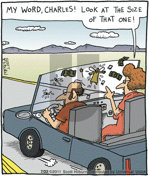 The Argyle Sweater - Friday July 22, 2011 Comic Strip