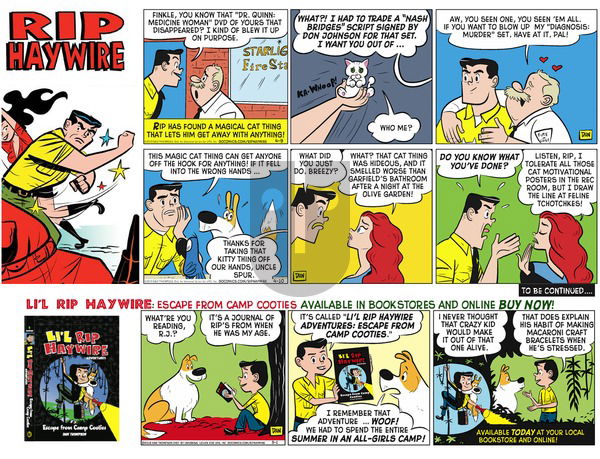 Rip Haywire on Sunday January 22, 2017 Comic Strip