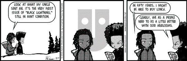 The Boondocks on Friday September 10, 2010 Comic Strip
