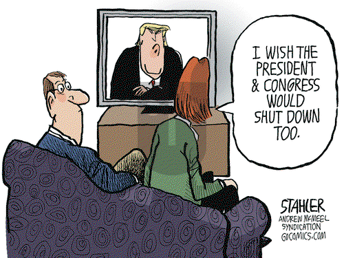Jeff Stahler on Friday January 25, 2019 Comic Strip