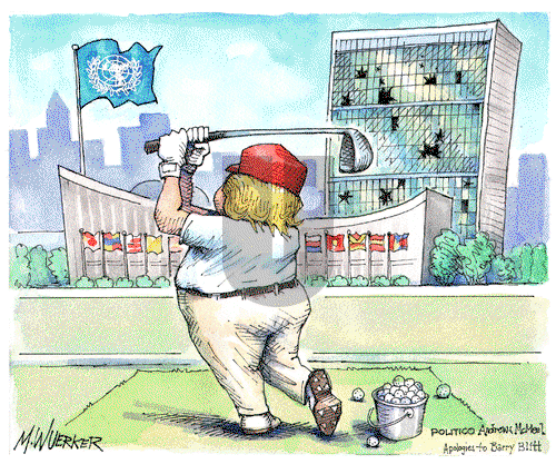 Matt Wuerker on Monday September 18, 2017 Comic Strip