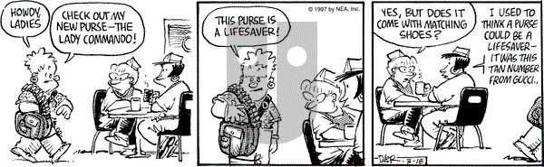 Betty on Tuesday March 18, 1997 Comic Strip