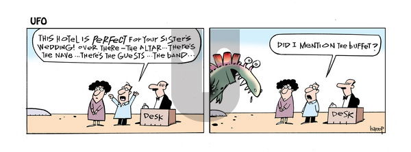 UFO on Tuesday February 18, 2025 Comic Strip