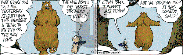The Grizzwells on Friday January 20, 2017 Comic Strip