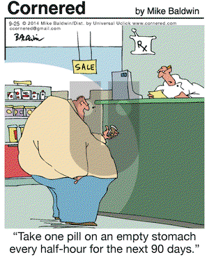 Cornered on Thursday September 25, 2014 Comic Strip