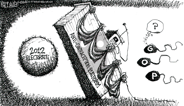 Matt Davies on Friday March 16, 2012 Comic Strip