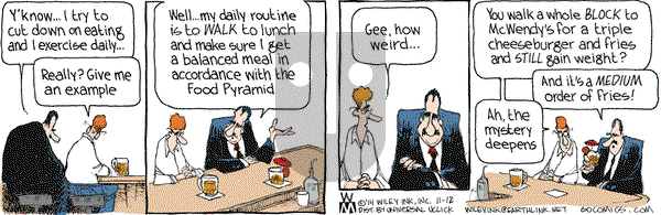 Non Sequitur on Wednesday November 12, 2014 Comic Strip
