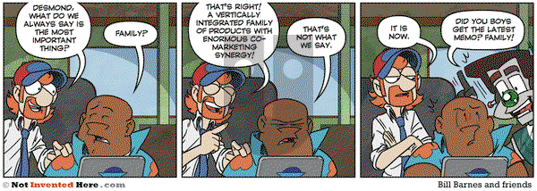 Not Invented Here on Wednesday December 15, 2021 Comic Strip