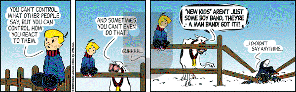 Cow and Boy Classics - Friday December 1, 2023 Comic Strip