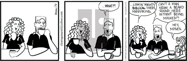 Clear Blue Water on Friday January 4, 2008 Comic Strip