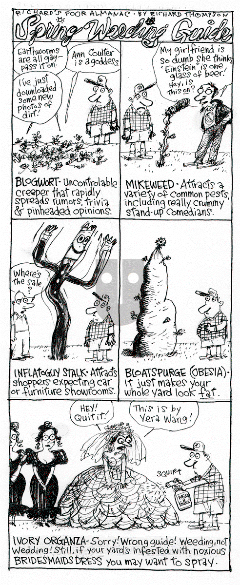 Richard's Poor Almanac on Thursday April 2, 2015 Comic Strip
