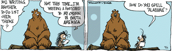 The Grizzwells on Thursday February 14, 2013 Comic Strip