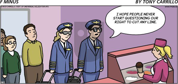 F Minus on Sunday February 26, 2012 Comic Strip