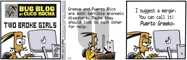 La Cucaracha on Saturday July 18, 2015 Comic Strip