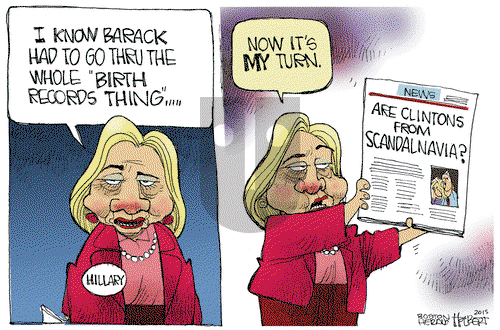 Jerry Holbert on Monday April 27, 2015 Comic Strip