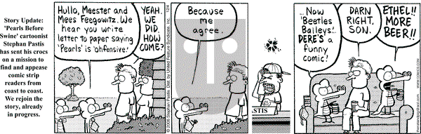Pearls Before Swine on Monday December 4, 2006 Comic Strip