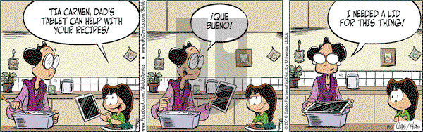 Baldo on Monday May 2, 2016 Comic Strip