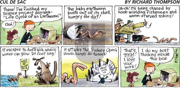 Cul de Sac on Sunday March 16, 2025 Comic Strip