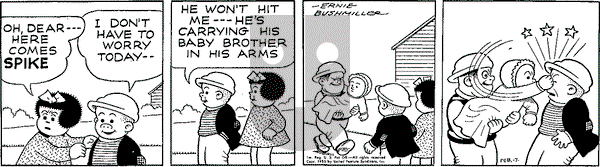 Nancy Classics on Monday February 24, 2025 Comic Strip