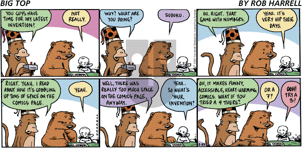 Big Top on Thursday March 1, 2007 Comic Strip