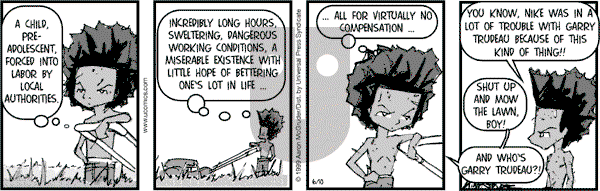The Boondocks on Saturday January 11, 2014 Comic Strip