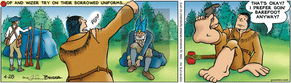Alley Oop on Saturday April 28, 2018 Comic Strip
